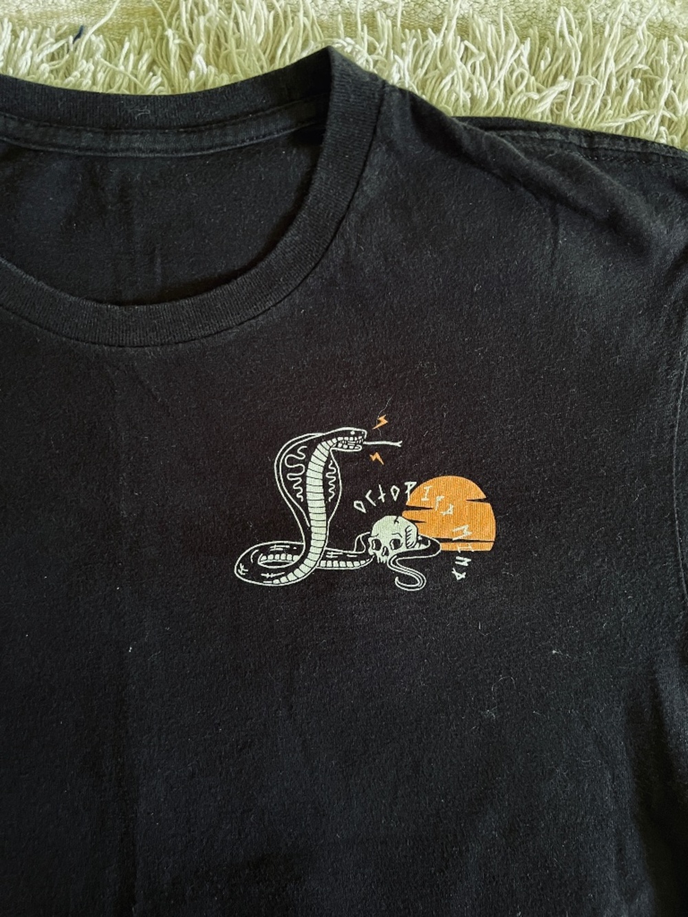 Octopied Mind Black T-Shirt As Above So Below Medium - Picture 3 of 3